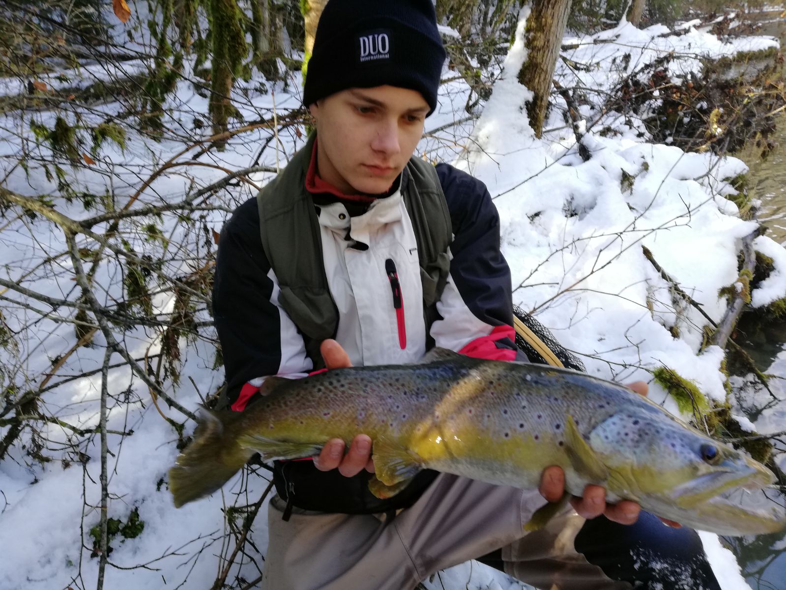 Big trout on Duo Realis Rozante